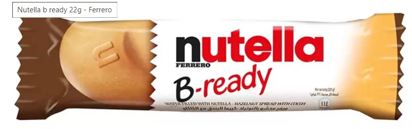 CHOCOLATE Nutela 22gr